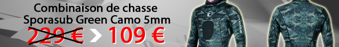 Combinaison Sporasub Mimetic Green Camo