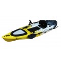 Kayak RTM Abaco 360 Standard Big Bang (+ Pagaie + Siège Hi-confort) (Couleur Wasp: Gris et Jaune)