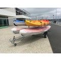 Remorque de route 4 kayaks