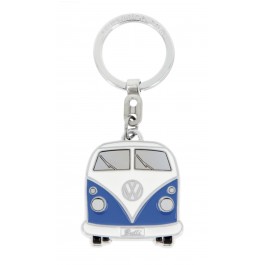 Porte-clé VW T1 avec boite cadeau en métal (Bleu)