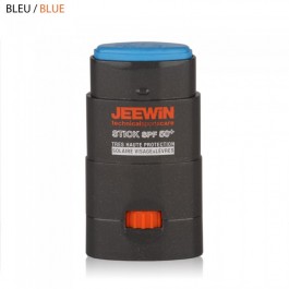 Stick Solaire Visage et lèvres Jeewin Spf50+ (Bleu)