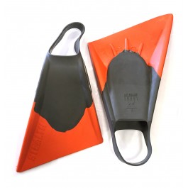 Palmes de bodyboard Stealth S2 (Noir/Orange)