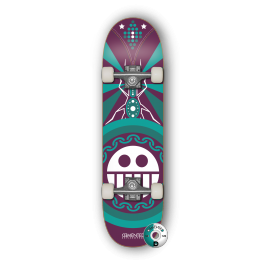 Skate Demented Pro 7.9 Insect Purple