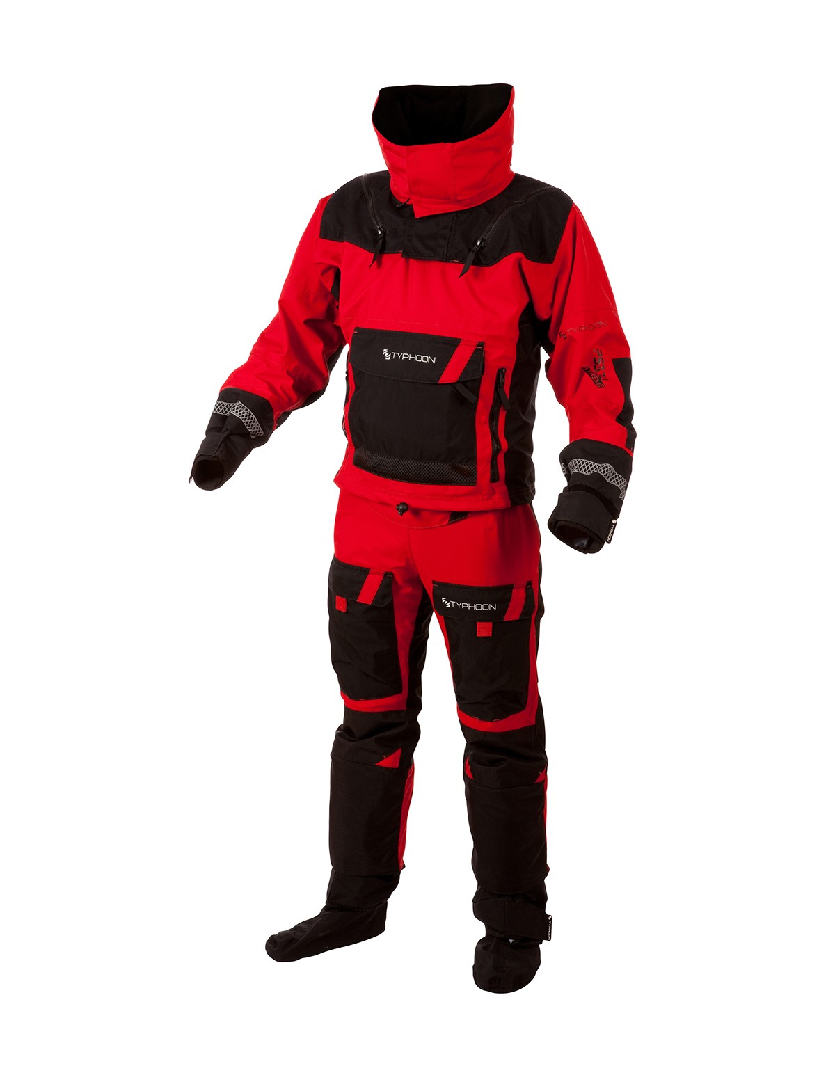 Combinaison étanche sèche Typhoon Hypercurve 4 Socks + sous-vêtement