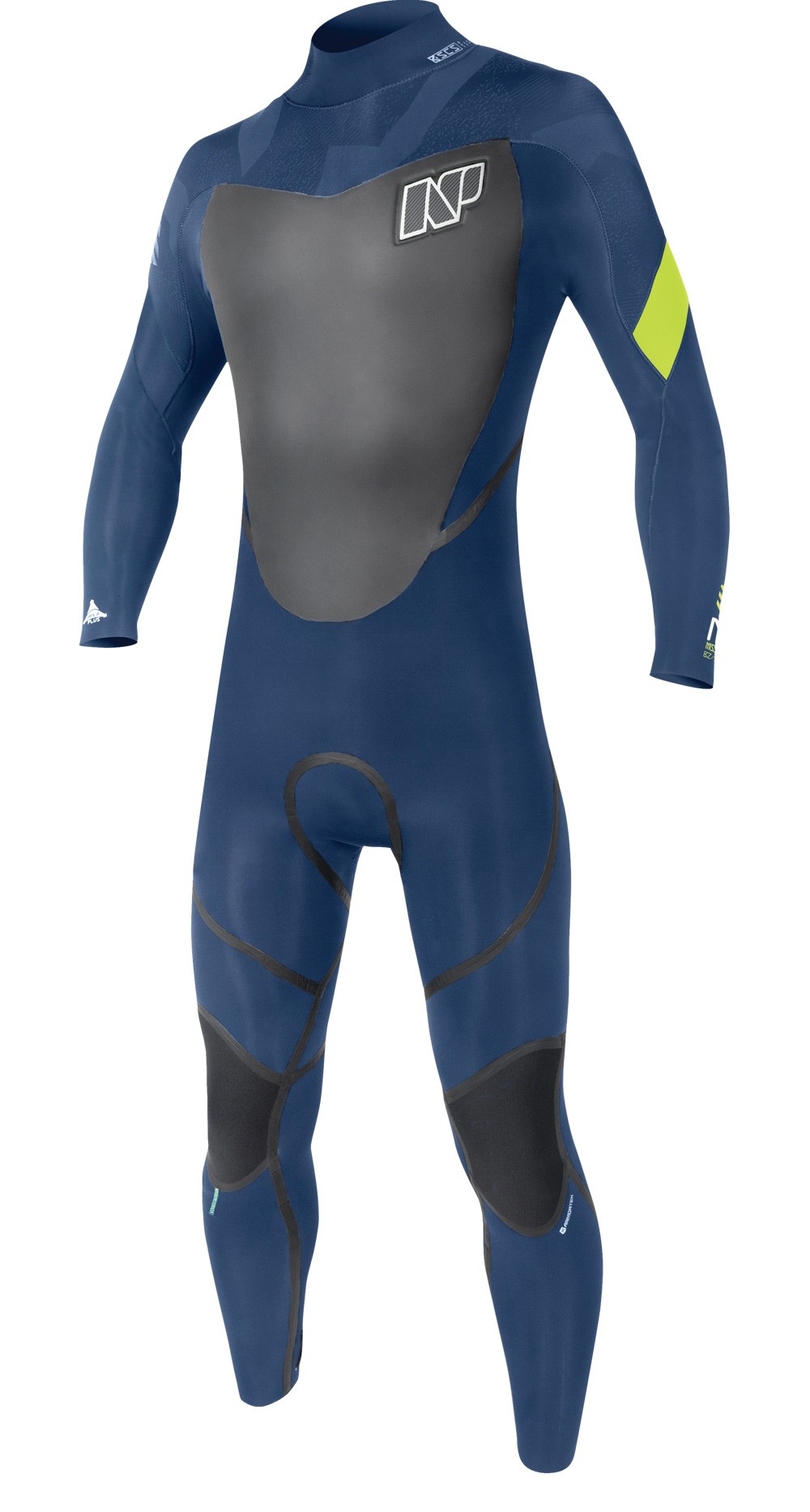Combinaison windsurf NP NeilPryde Mission 5/4/3 (BackZip bleu) la