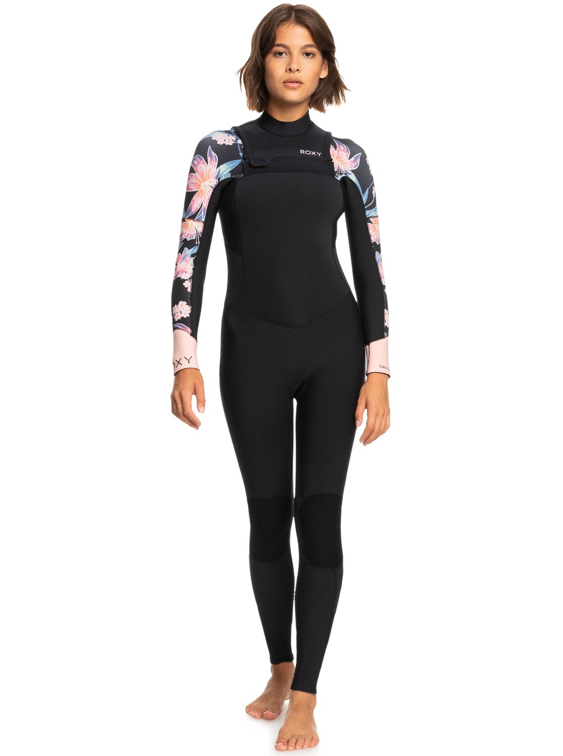 Roxy 2 mm Swell Series – Pantaloncini a maniche posteriori con zip