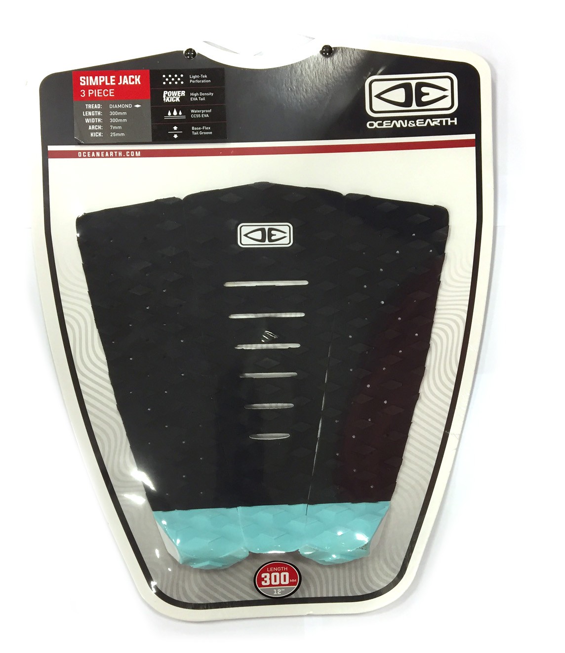 Pad de surf Ocean & Earth Simple Jack (Black/Mint) Loisirs 3000