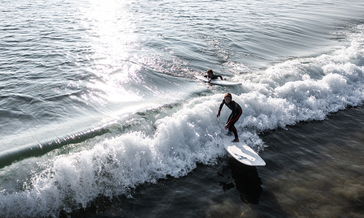 TAHE SURF 8'6 Paint Easy Soft Top Foam Surfboard Tri-fin TAHE SURF