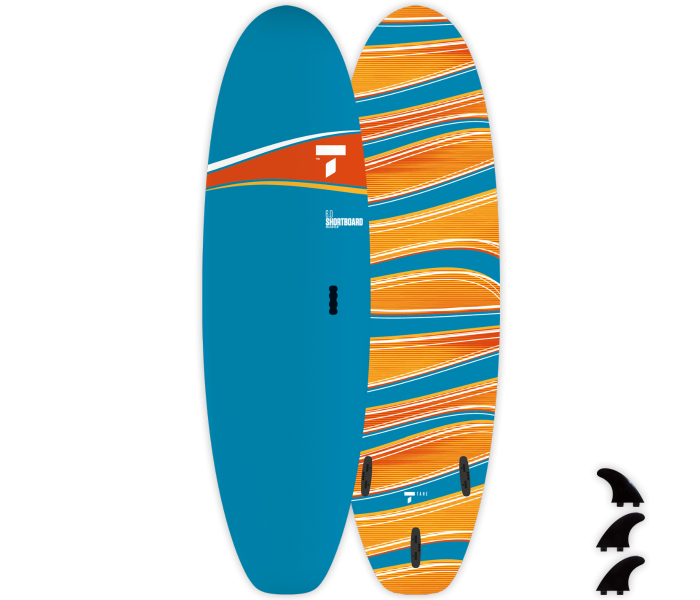 Planche de surf en mousse Paint Tahe 6'0 Shortboard