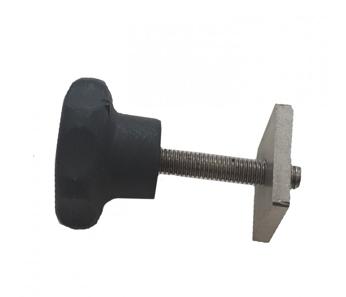 Molette + Carré  pour rail de kayak Abaco