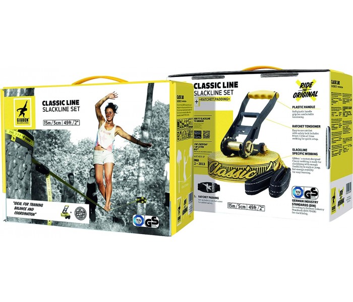 Set Slackline Classique - Gibbon (15m)