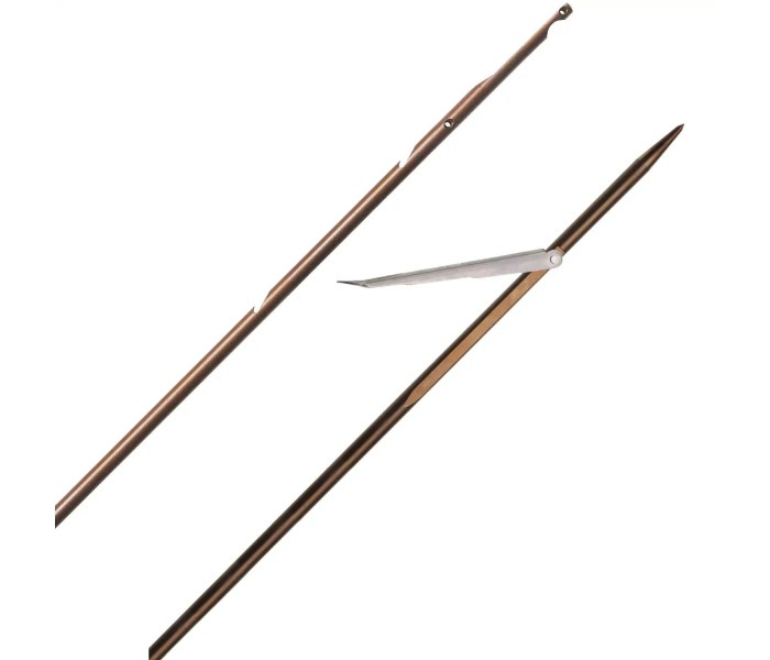 Fleche Salvimar Tahitienne mono ardillon 6,25mm 125cm (encoche)