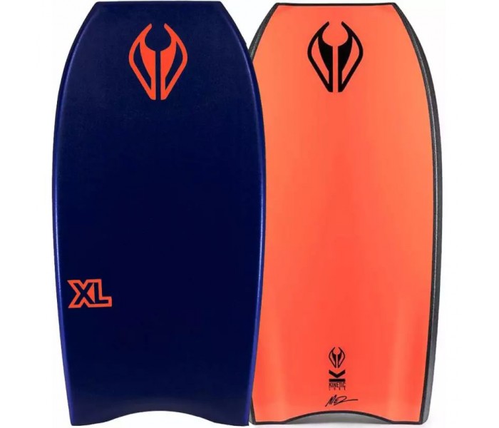 Bodyboard NMD Kinetic PP XL 46 (Bleu/Orange)