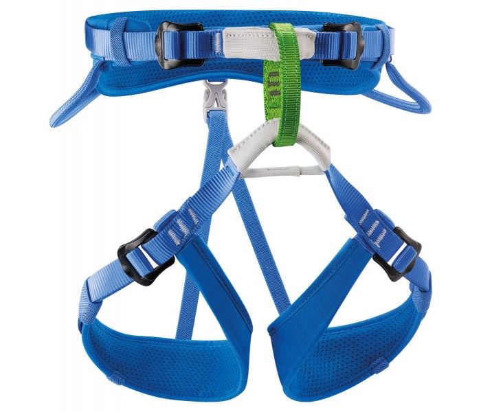 Harnais d'escalade enfant Petzl Macchu (bleu)