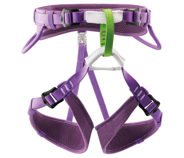 Harnais d'escalade enfant Petzl Macchu (mauve)