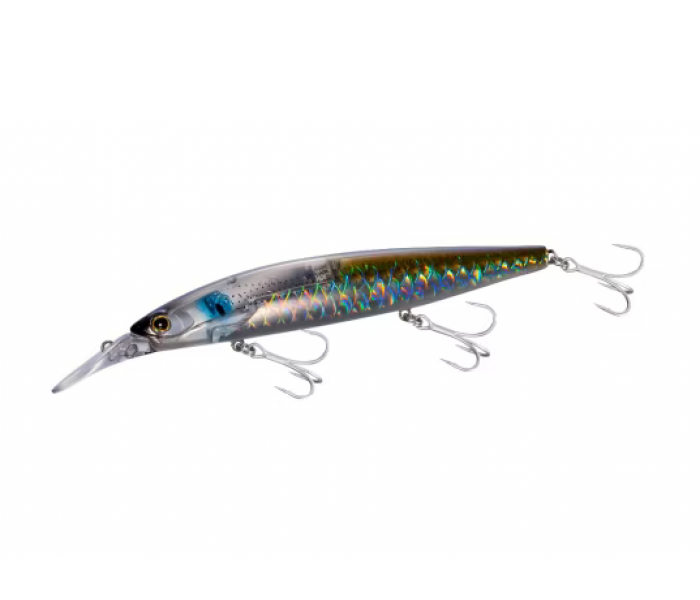 Leurre Nageur Shimano Exsense DIVE Assassin 125S FB ( 125mm 28g T003 Mullet )