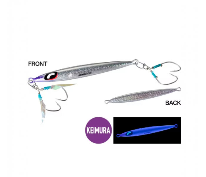 Leurre Shimano Stinger ButterFly Pebble Light 92mm 40g 008 UV Bait