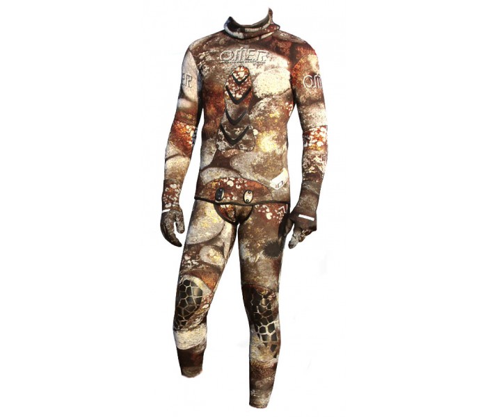 Combinaison chasse Omer Camo 3D Compressed 5mm