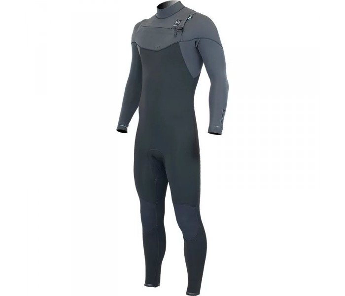 Combinaison Alder Evo Fire 5/4 mm Chestzip (Grise)