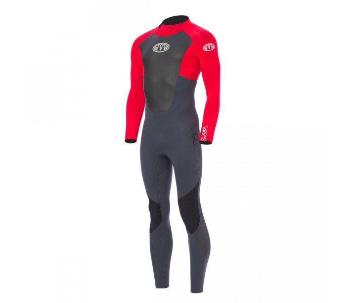 Combinaison de surf Animal Lava 3/2 mm (BackZip) Rouge