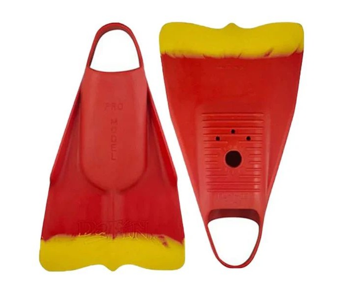 Palmes Da Fin Lifeguard (Jaune/Rouge)