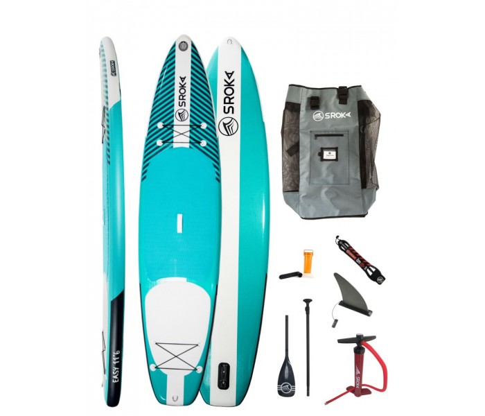 Paddle gonflable Sroka Pack Easy 11'6 + leash + pagaie