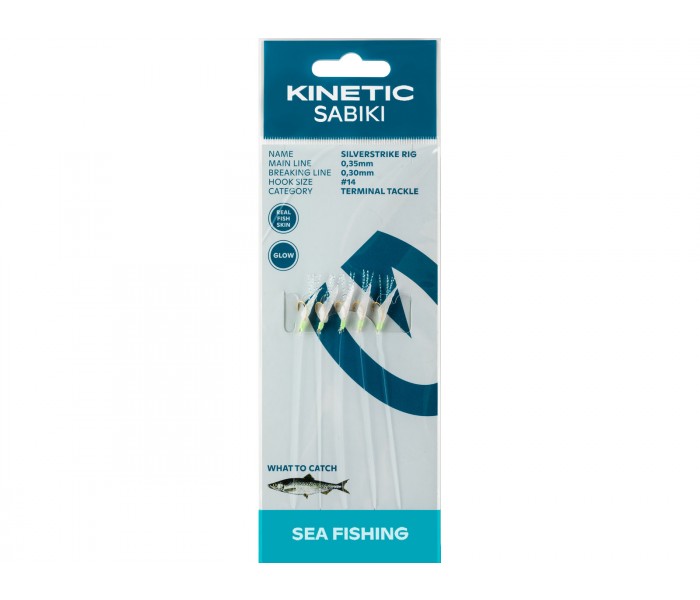 Mitraillette Kinetic Sabiki Silverstrike #14