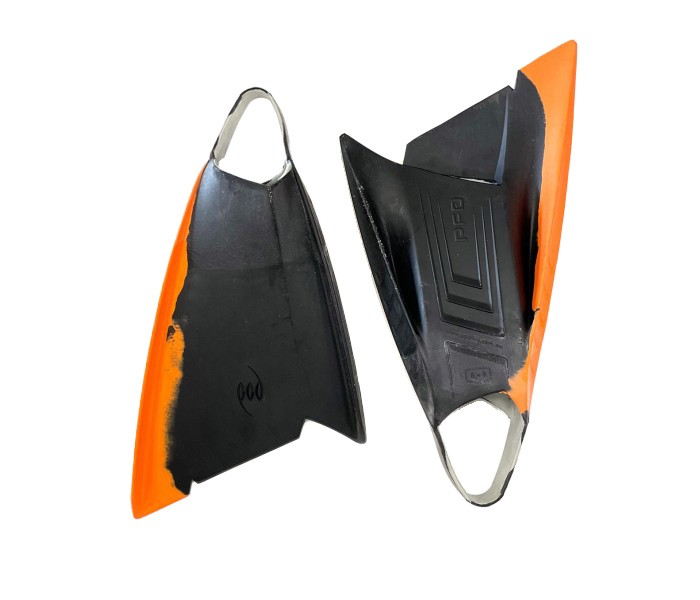 Palmes de bodyboard Pod PF3 (Noir/Orange)