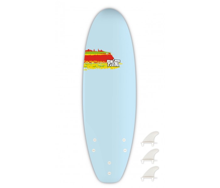 Planche de surf en mousse Paint 5'6 Mini Shortboard
