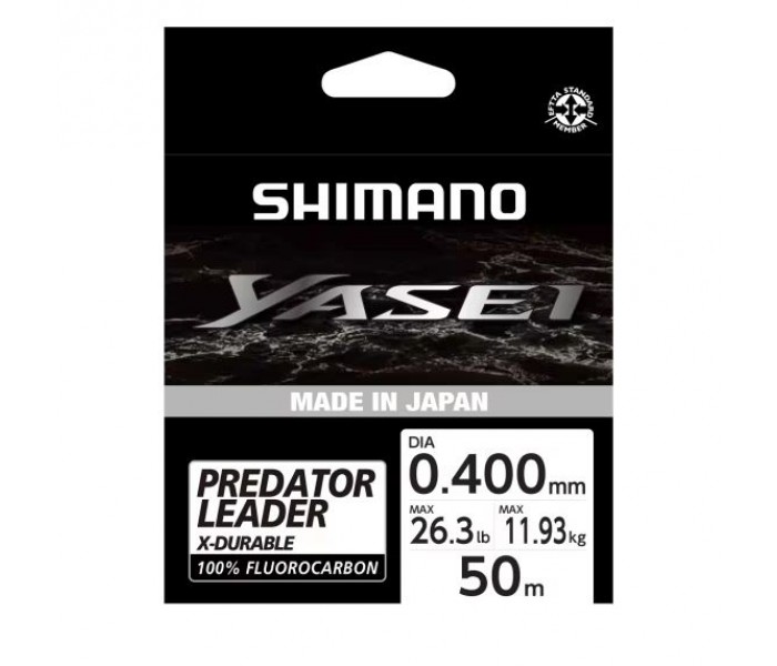 Fluorocarbon Shimano Yasei (7.17kg - Diam 0.3 - 50m - Grey)