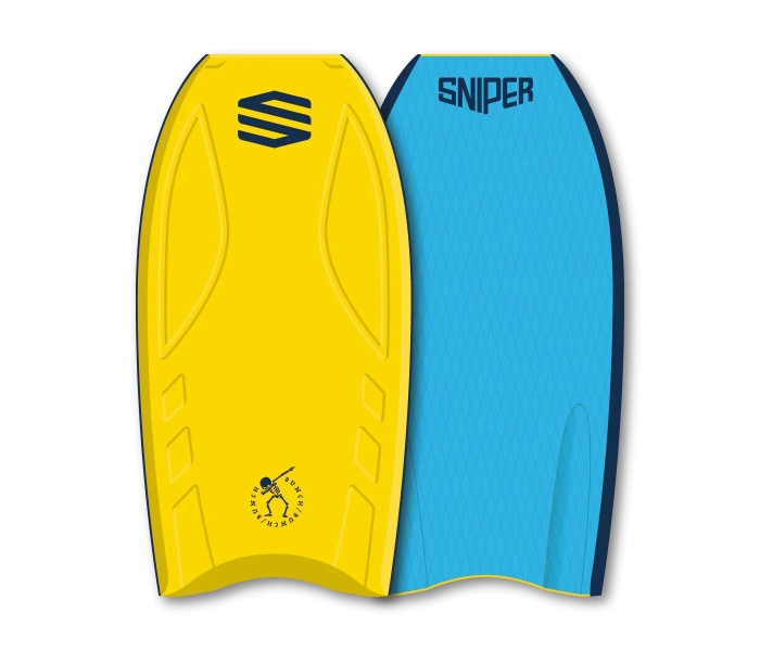 Bodyboard Sniper Bunch EPS 39 (Yellow/Lightblue)