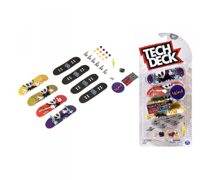 Tech Deck finger Skate (Pack X4)