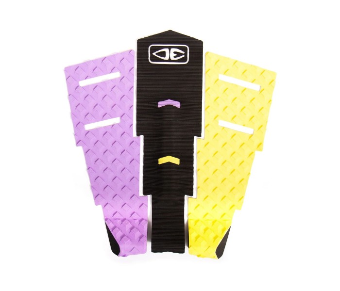 Pad de surf Ocean & Earth Dakoda (Jaune/Mauve/Noir)