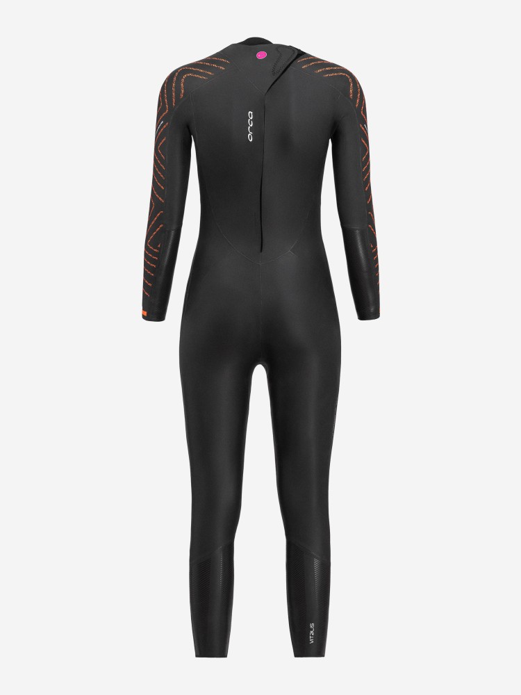 Breast Stroke Orca Vitalis TRN - Combinaison De Natation Eau Libre Femme - Noir - Épaisseur 3mm Combinaison Natation Eau Libre Orca