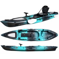 Kayak RTM Abaco 360 Premium (+ Pagaie fibre + Fauteuil) (Couleur Steel : Turquoise et Noir)