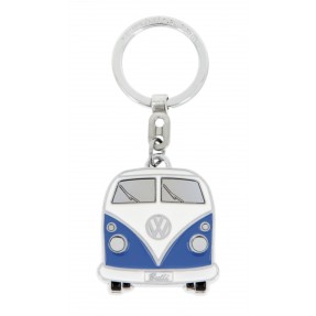 Porte-clé VW T1 avec boite cadeau en métal (Bleu)