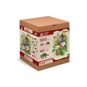 Puzzle Bois - Wooden City - Oiseau (250 Pcs)