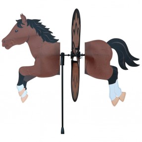 Éolienne girouette petite spinner (cheval)