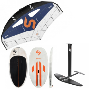 Pack complet de Wing Foil Slingshot (Planche + Aile 5m + Foil 1550)