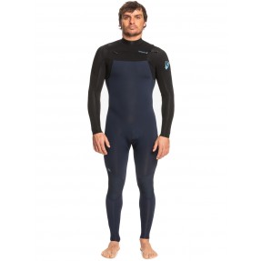 Combinaison quiksilver Everyday Sessions 4/3 mm Chest-Zip (Navy)