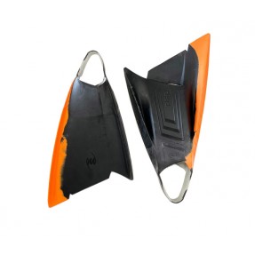 Palmes de bodyboard Pod PF3 (Noir/Orange)