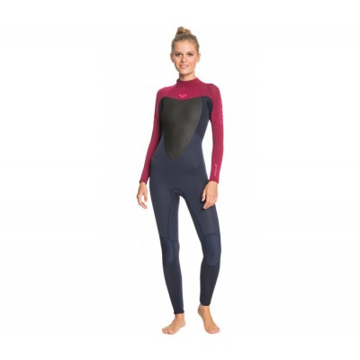 Combinaison de surf Femme Roxy prologue 4/3 mm (Burgundy)