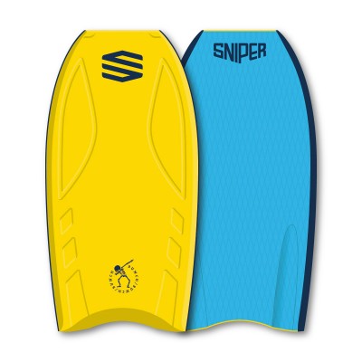 Bodyboard Sniper Bunch EPS 44 (Yellow/Lightblue)