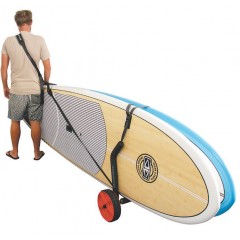Chariot de Transport pour SUP Paddle et surf ajustable Ocean and Earth