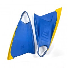 Palmes de bodyboard POD PF3 (Bleu/Jaune)