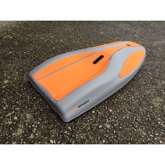 Planche de nage en mer Elvasport Finboard X3 (Gris / Orange)