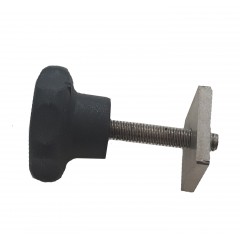 Molette + Carré  pour rail de kayak Abaco