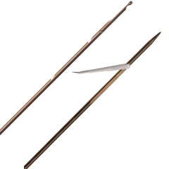 Fleche Salvimar Tahitienne mono ardillon 6,25mm 130cm (encoche)