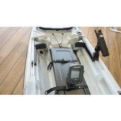 Porte canne orientable RTM + base pyramidale