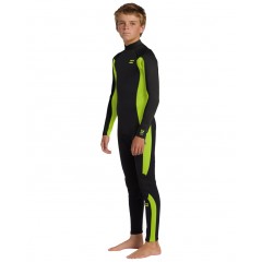 Combinaison enfant Billabong Foil 5/4mm (Noir/Lime)